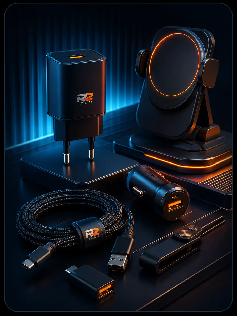 R2 Tech töltők, kábelek és tartozékok